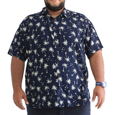پیراهن هاوایی سایز بزرگ کد محصولHUBI012
